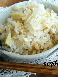 我が家の筍ご飯♪-レシピのメイン写真