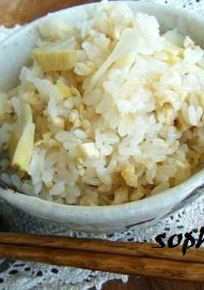 我が家の筍ご飯♪-レシピのメイン写真