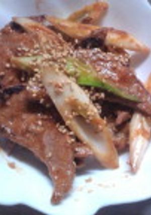 焼き肉屋さん風★レバーの味噌焼き-レシピのメイン写真