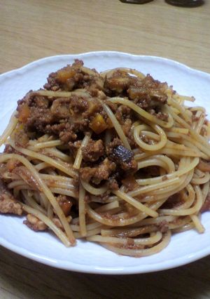 大豆ミンチのスパゲッティー・ボロネーゼ-レシピのメイン写真
