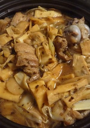 台湾郷土料理　豚ばら肉メンマしょうゆ煮込-レシピのメイン写真