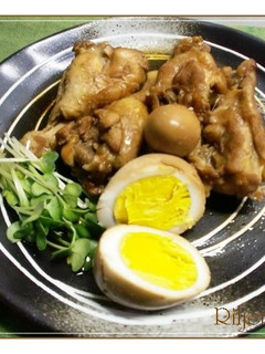 鶏とたまごの和風煮-レシピのメイン写真