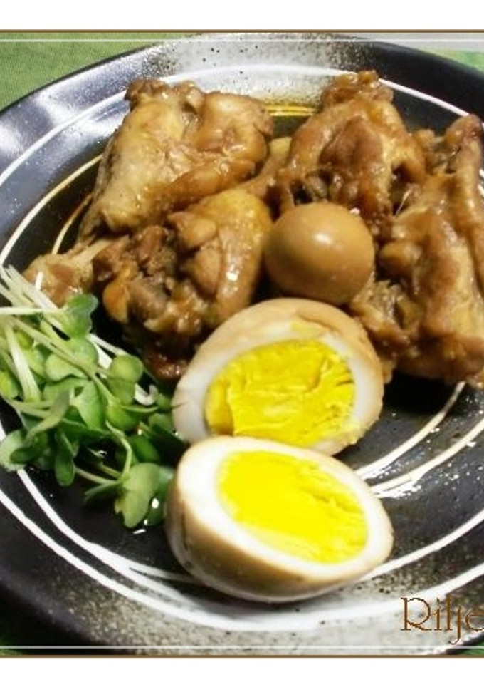 鶏とたまごの和風煮-レシピのメイン写真