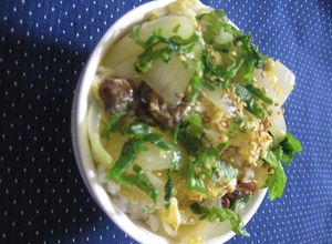 調味料要らず♬赤貝缶でお手軽丼-レシピのメイン写真
