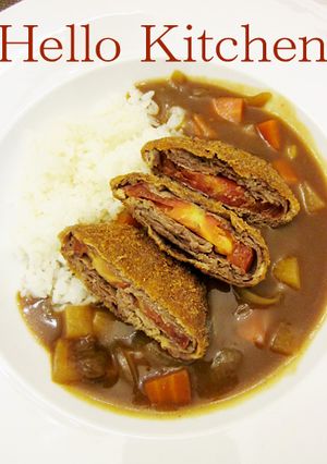 ビーフトマトカツカレー-レシピのメイン写真