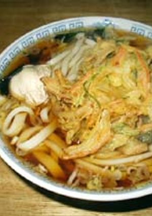 即席かき揚げうどん-レシピのメイン写真