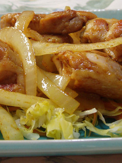 鳥モモと玉葱のカレー風味-レシピのメイン写真