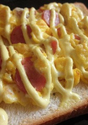 朝ご飯に☆マヨエッグトースト♪-レシピのメイン写真