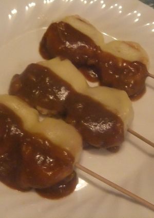 モチモチおからの串団子～カレーチーズ～-レシピのメイン写真