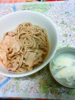 簡単ランチにも☆肉蕎麦-レシピのメイン写真