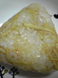 新生姜の醤油おにぎり-レシピのメイン写真