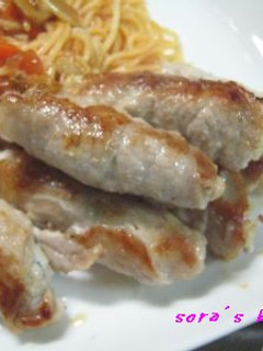豚薄切り肉のエノキ巻き-レシピのメイン写真