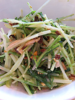 簡単『食べるらー油』水菜マヨサラダ-レシピのメイン写真