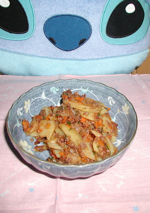 野菜たっぷり(^ー^)ピリ辛ジャガイモ-レシピのメイン写真