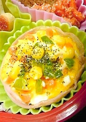 お弁当に★野菜たっぷりたまごカップ-レシピのメイン写真