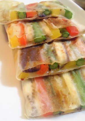 ★春巻の皮 de 野菜のガレット風★-レシピのメイン写真