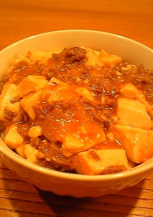 お肉少なめでも満足♪麻婆豆腐丼-レシピのメイン写真