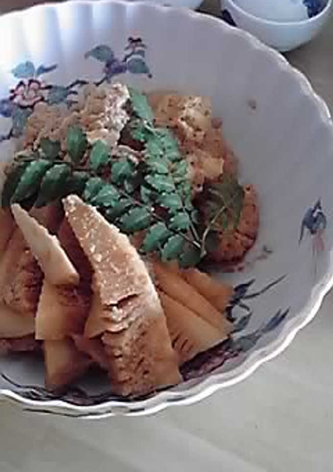 筍とブリの子の煮物-レシピのメイン写真