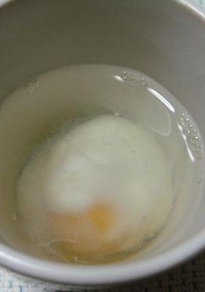 調理師直伝!!レンジで簡単温泉卵-レシピのメイン写真
