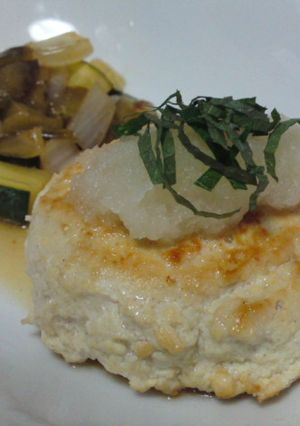ふっくらおいしーヘルシー豆腐ハンバーグ-レシピのメイン写真