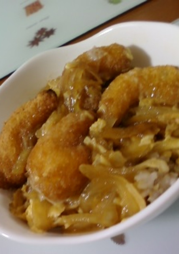 冷凍フライで簡単♪卵とじ丼-レシピのメイン写真