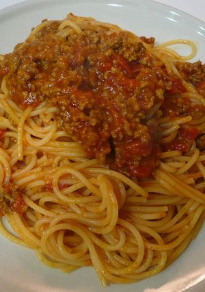 ☆超簡単！カレー風味ミートパスタ☆-レシピのメイン写真
