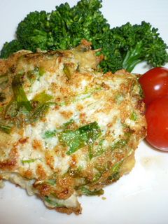 簡単ヘルシー★鶏と水菜と豆腐のハンバーグ-レシピのメイン写真