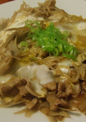 豚肉とゴボウのすき煮-レシピのメイン写真