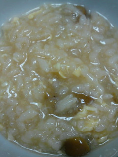 鶏肉となめこの雑炊【簡単♪おいしい♪】-レシピのメイン写真