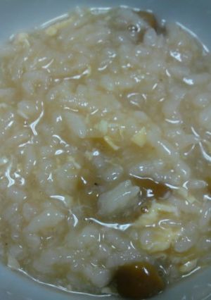 鶏肉となめこの雑炊【簡単♪おいしい♪】-レシピのメイン写真