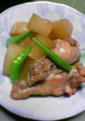 味が染みてる＊鶏肉と大根の煮こみ-レシピのメイン写真