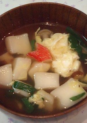 はんぺんとニラのღ～ふんわりすまし汁～ღ-レシピのメイン写真