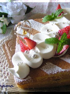 しっとりふわ~っなスポンジケーキ♪-レシピのメイン写真
