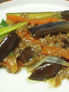ご飯がすすむ!!簡単!!なすの肉味噌炒め-レシピのメイン写真