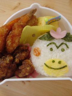 ★キャラ弁★ はなかっぱ おにぎり♪-レシピのメイン写真