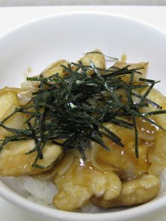 ささみの甘辛丼-レシピのメイン写真