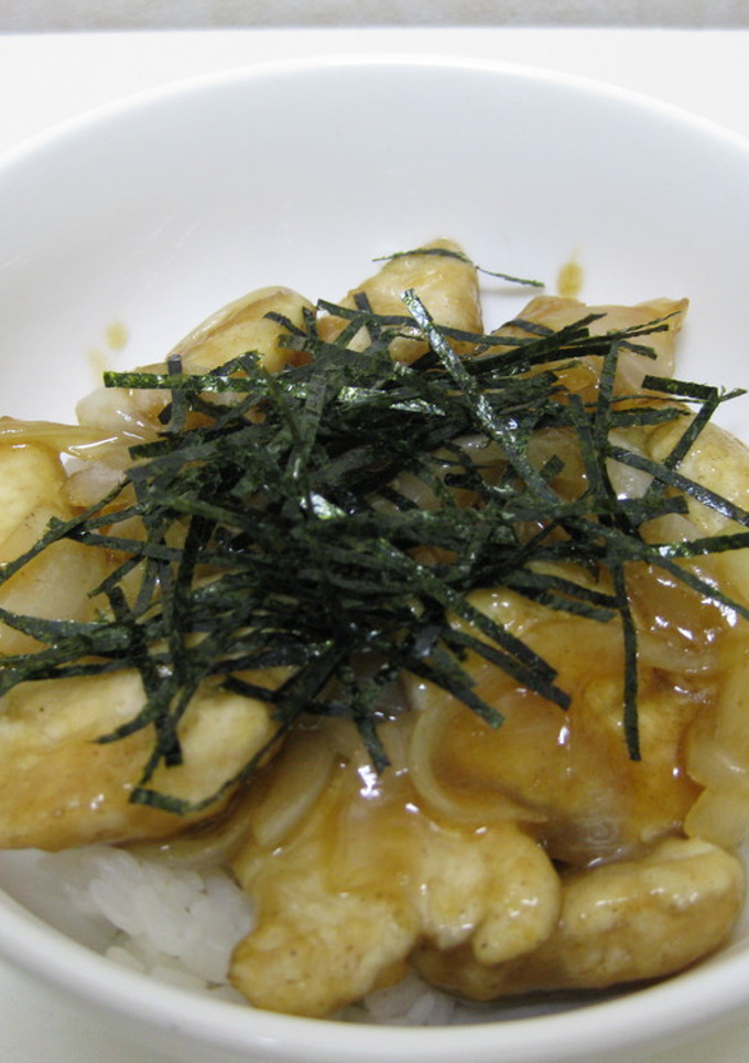 ささみの甘辛丼-レシピのメイン写真