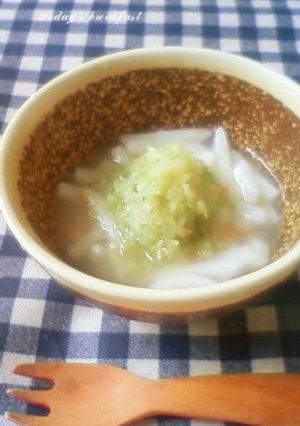 離乳食☆とっても簡単手作りの米粉うどん-レシピのメイン写真