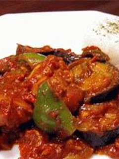 なすとチキンのトマト煮込み☆カレー風味-レシピのメイン写真