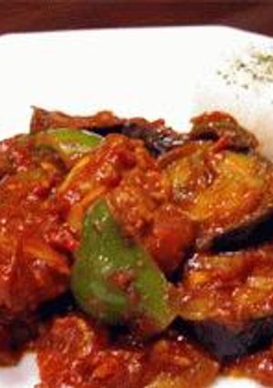 なすとチキンのトマト煮込み☆カレー風味-レシピのメイン写真