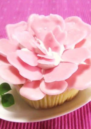 母の日✿簡単！カーネーションのプチケーキ-レシピのメイン写真