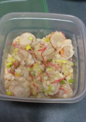 ほたての酢味噌和え-レシピのメイン写真