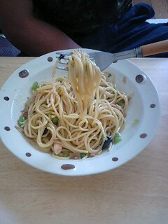 フライパンだけで★なめたけとツナのパスタ-レシピのメイン写真