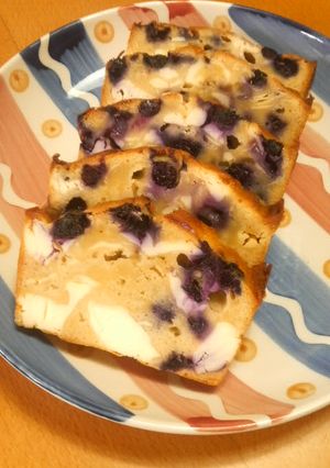 ブルーベリー＆クリームチーズのパウンド-レシピのメイン写真