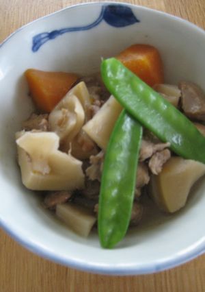 やさしい味の筍と鶏肉の煮物（圧力鍋）-レシピのメイン写真