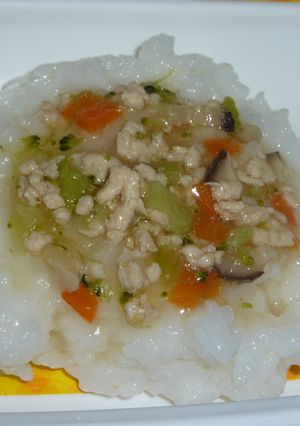 離乳食中期後期あんかけの素(お肉)-レシピのメイン写真