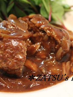 ハッシュドビーフ☆煮込みハンバーグ-レシピのメイン写真