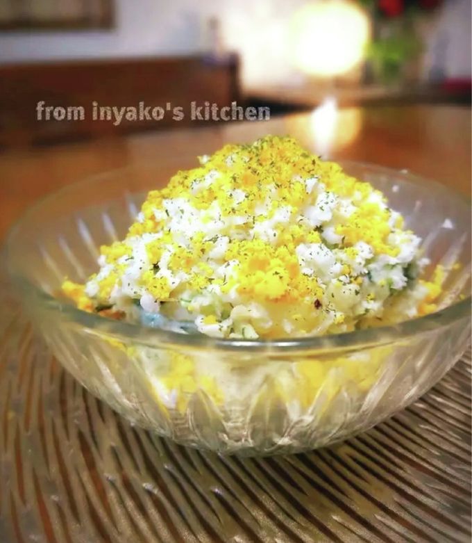✿ミモザ風で旨旨ポテマヨサラダ by inyako 【クックパッド】 簡単