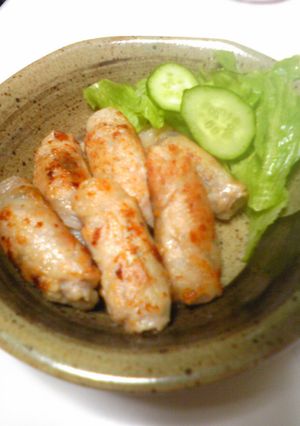 簡単に♪梅とのりの肉巻き-レシピのメイン写真