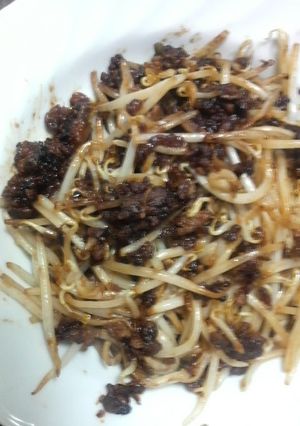 もやしの肉みそ炒め-レシピのメイン写真